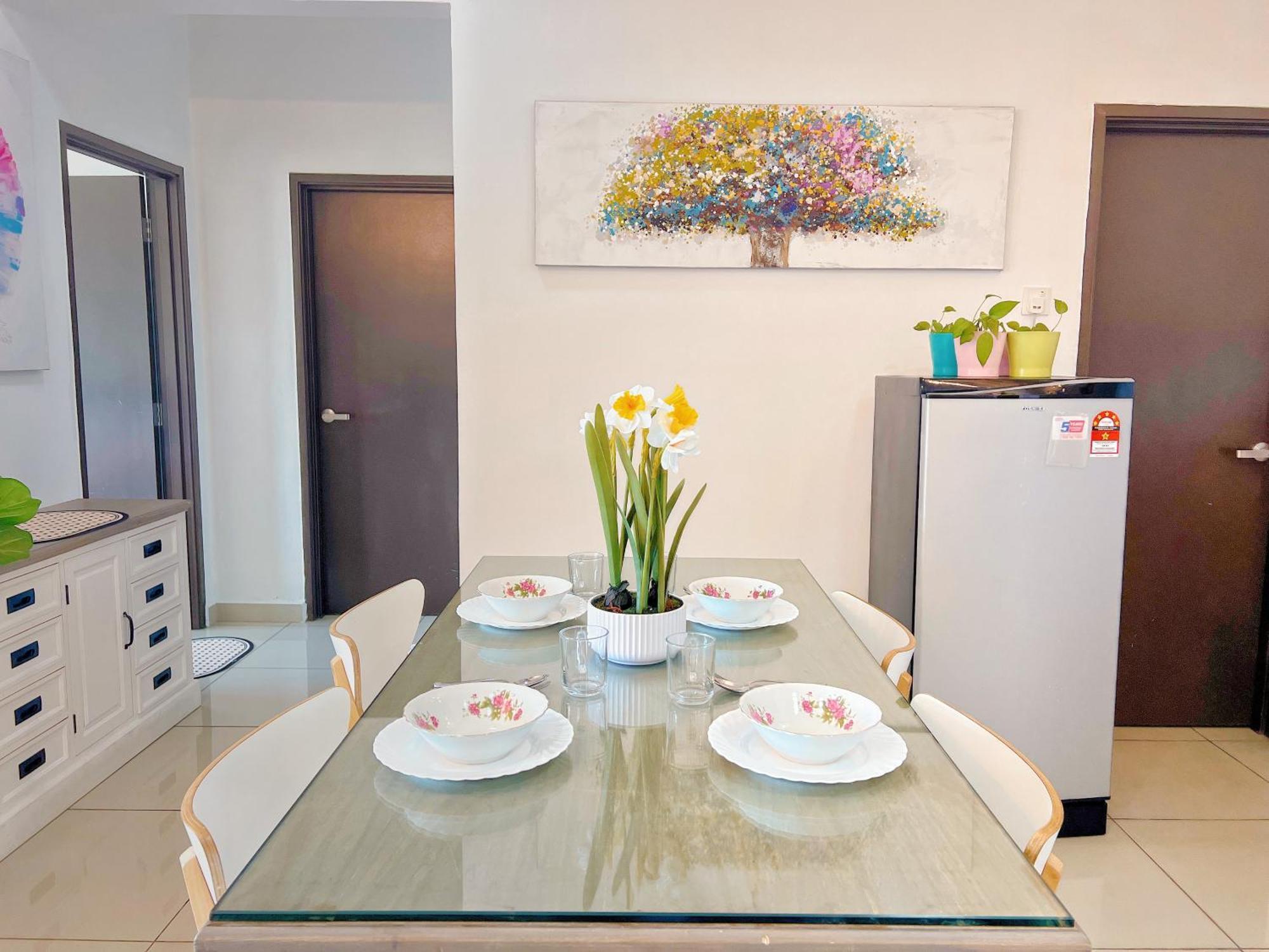Pangsapuri Majestic Cozy With Baby Cot -6 Pax- Free Parking By Aftertea