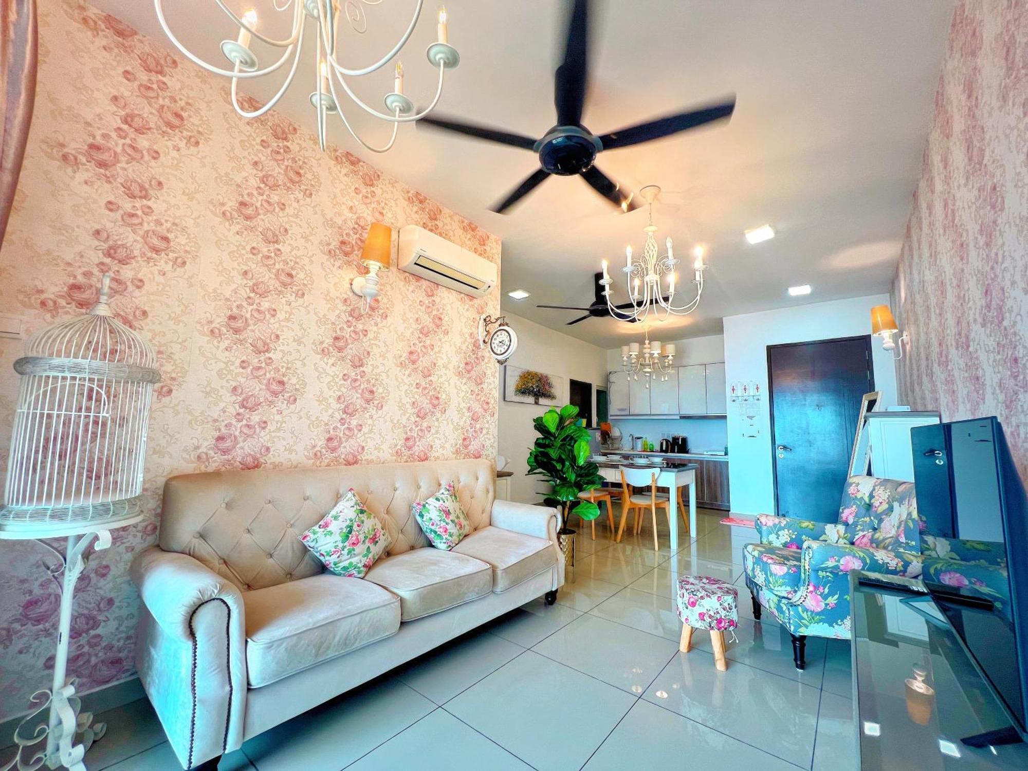 Majestic Cozy With Baby Cot -6 Pax- Free Parking By Aftertea Pangsapuri Ipoh